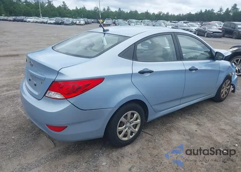 2012 Hyundai Accent Gls from USA, damaged, VIN KMHCT4AE2CU041292
